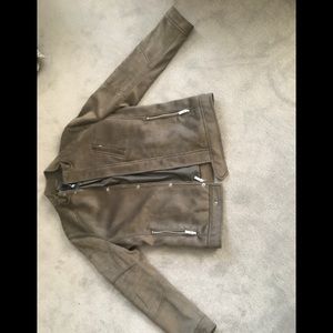 INC International Concepts | Zip Jacket Suede | Medium